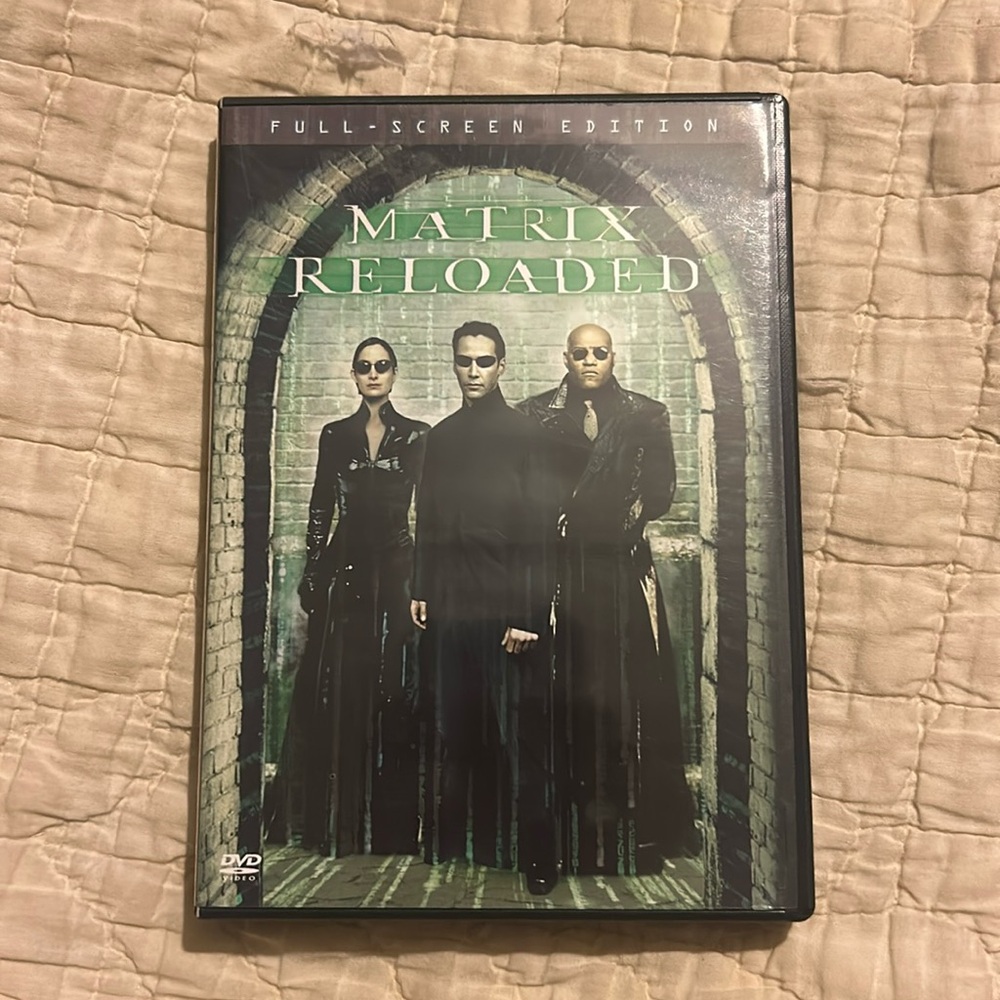 Matrix Reloaded DVD